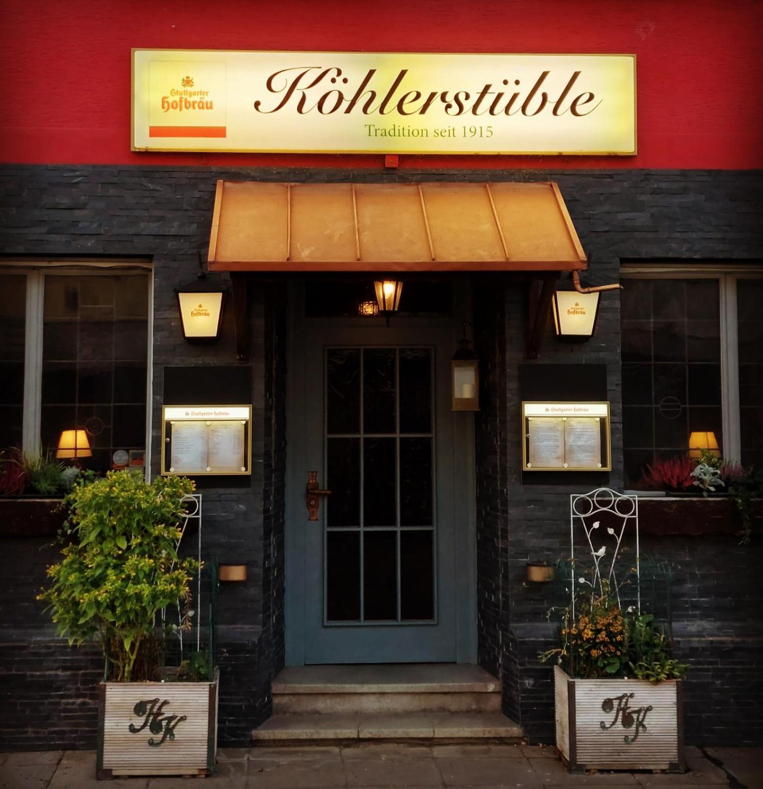 Hotel-Restaurant Koehler Stuttgart Exterior foto