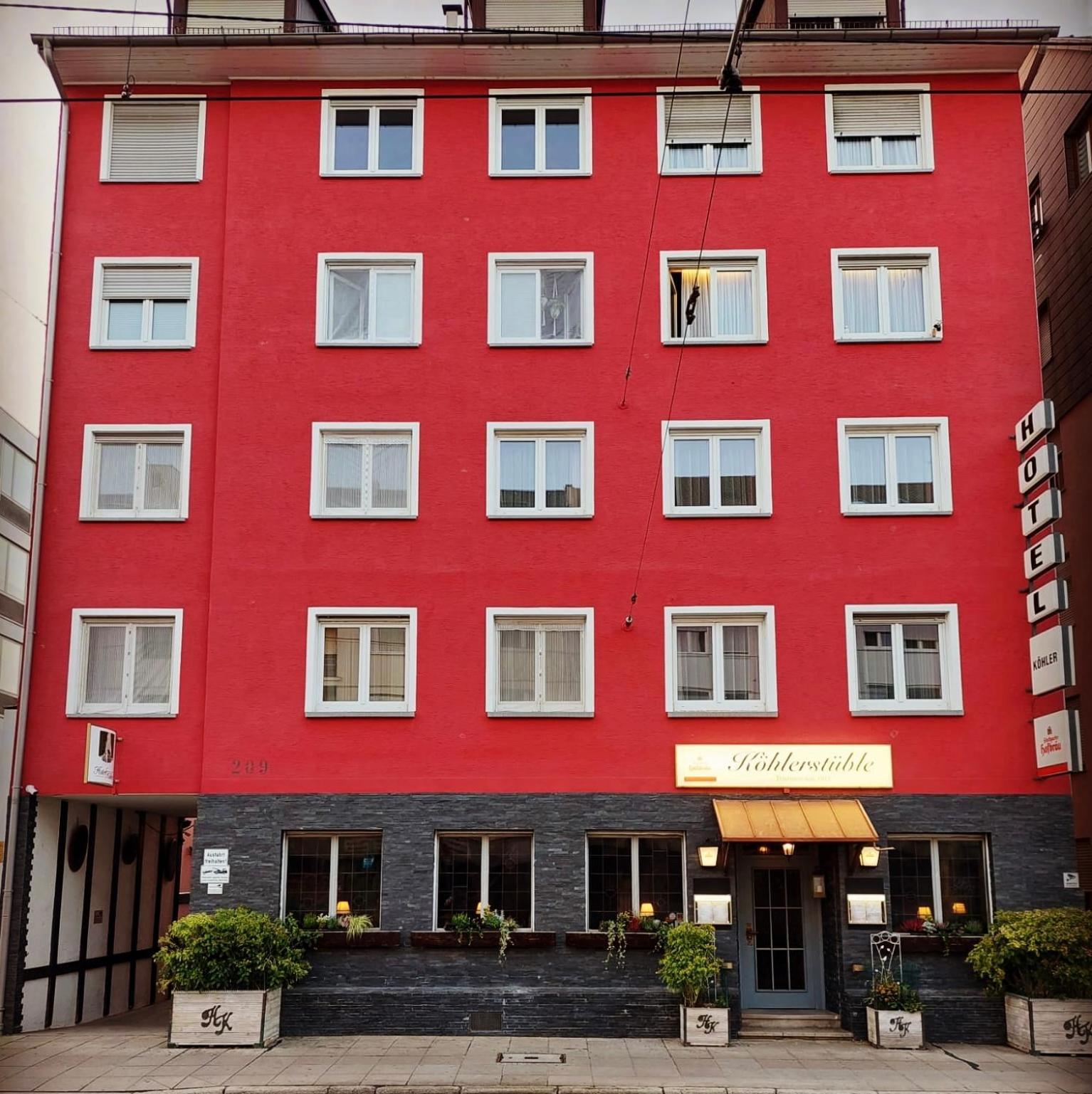 Hotel-Restaurant Koehler Stuttgart Exterior foto